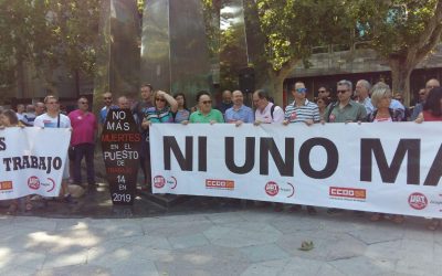 Tres trabajadores muertos