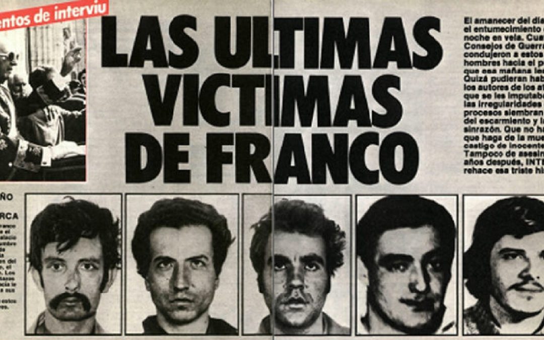 En el 50 aniversario de los últimos fusilamientos del franquismo