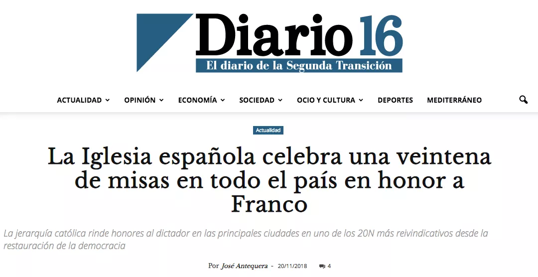 La Iglesia y el franquismo
