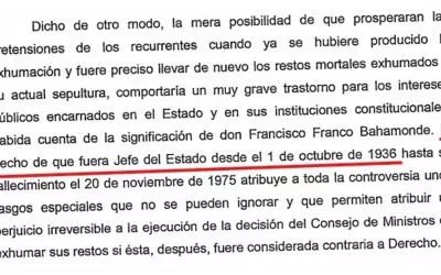 Franquismo que sigue