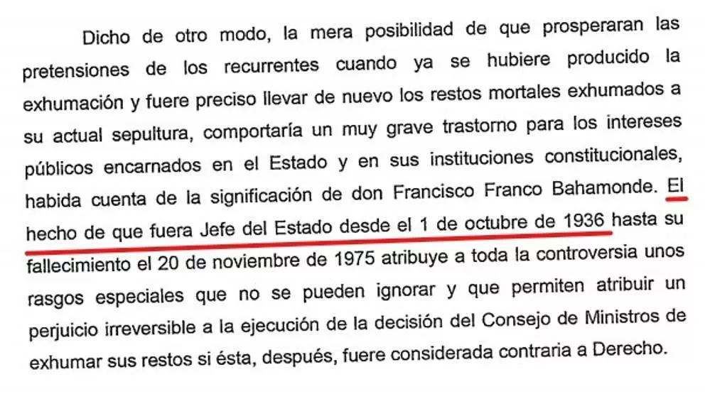 Franquismo que sigue
