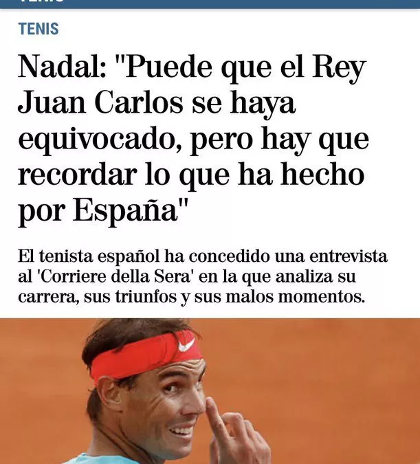 Sigue el blanqueo de la monarquía
