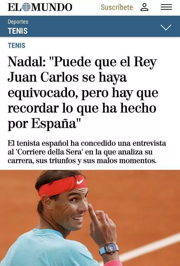 Sigue el blanqueo de la monarquía