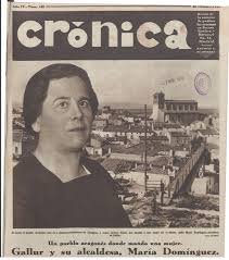 Localizados los restos de María Dominguez, primera alcaldesa democrática en España.