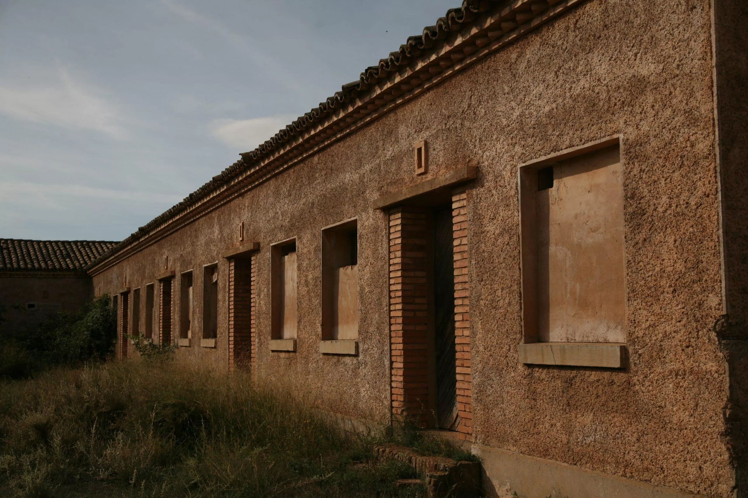 Uno de los pabellones
