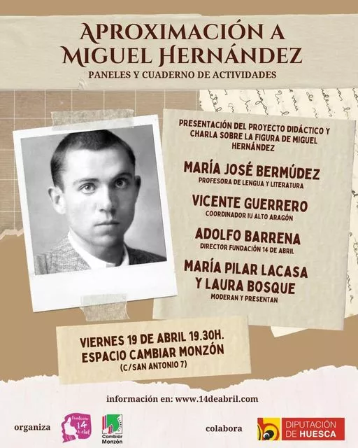 Miguel Hernández en Monzón